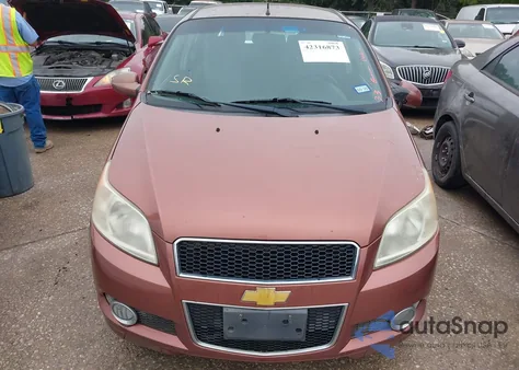 2011 Chevrolet Aveo 2Lt z USA, uszkodzony, nr VIN KL1TG6DEXBB255061